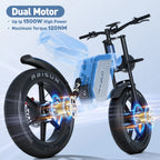 JANSNO X60 750W Dual Motor E-Bike
