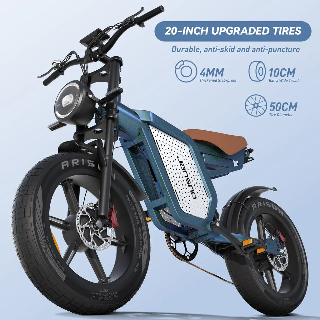 JANSNO X60 750W Dual Motor E-Bike