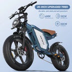 JANSNO X60 750W Dual Motor E-Bike
