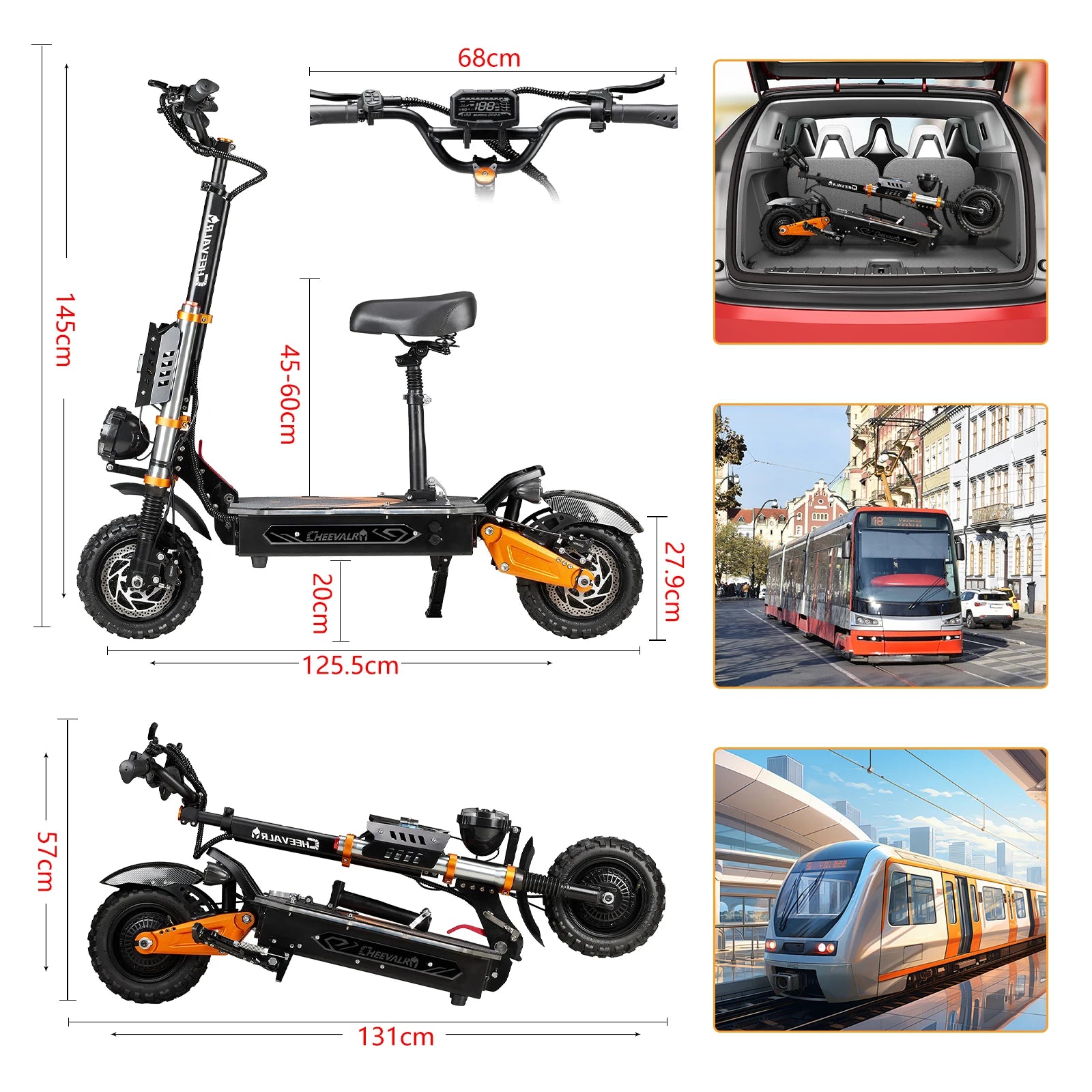 Cheevany S11 PRO 3000W E-Scooter