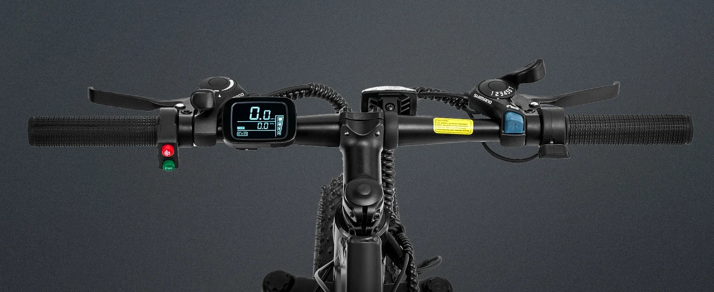 Viribus 500W Fat Tire Mountain E-Bike