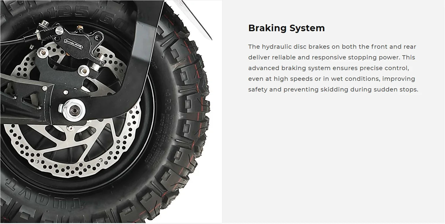 TEEWING Z4 Pro 8000W E-Scooter 13" Fat Tire