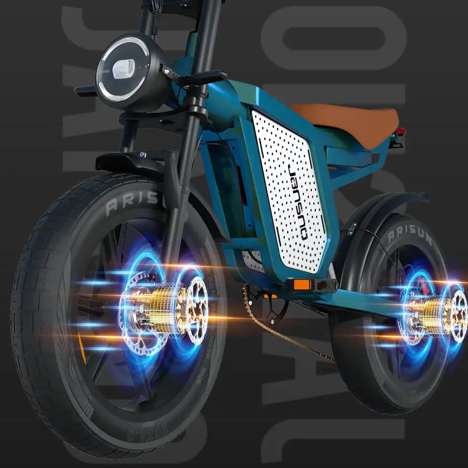 JANSNO X60 750W Dual Motor E-Bike