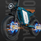 JANSNO X60 750W Dual Motor E-Bike