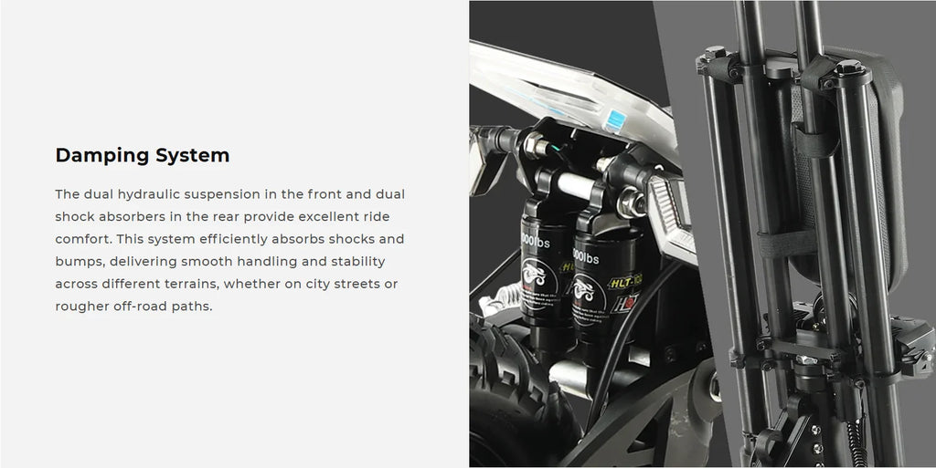 TEEWING Z4 Pro 8000W E-Scooter 13" Fat Tire