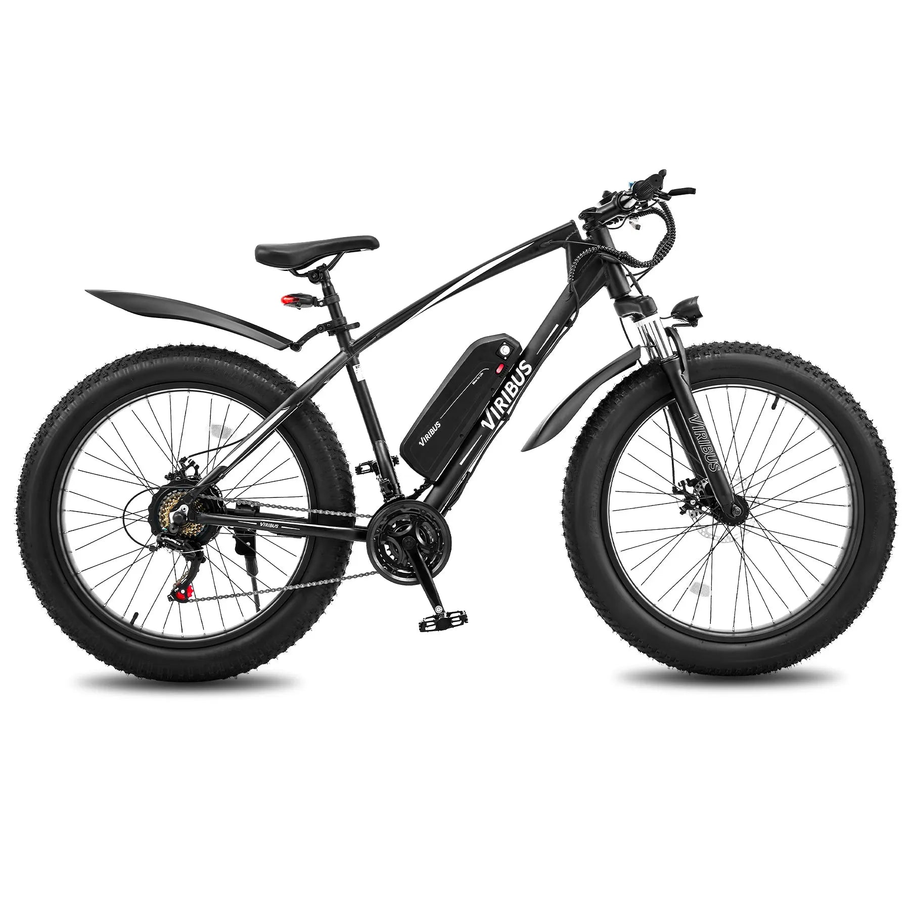 Viribus 500W Fat Tire Mountain E-Bike