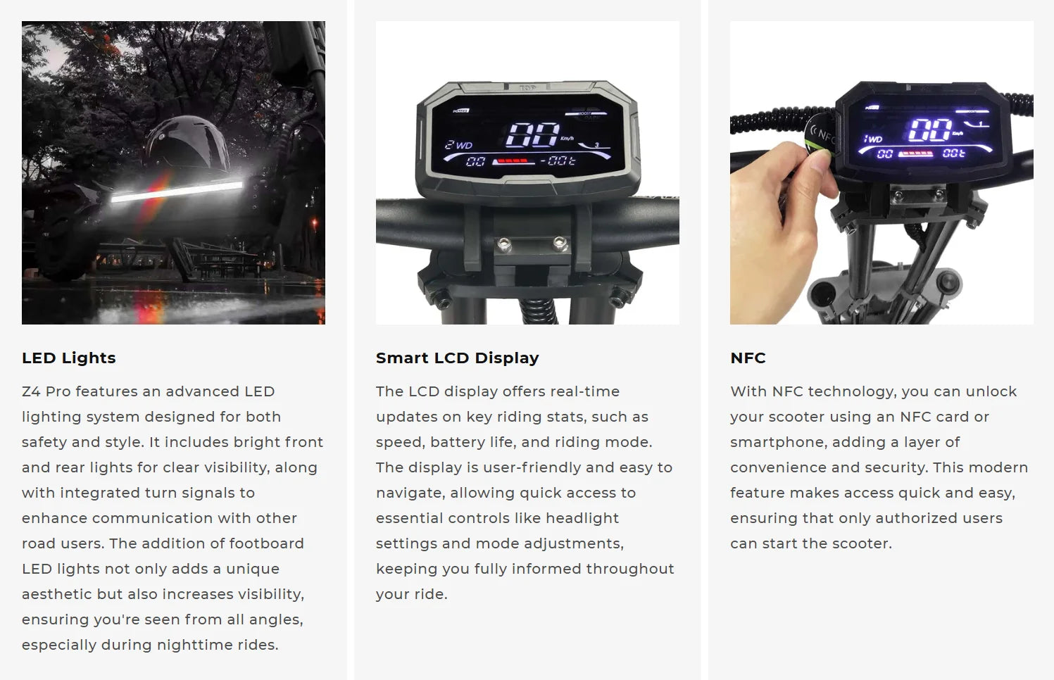 TEEWING Z4 Pro 8000W E-Scooter 13" Fat Tire