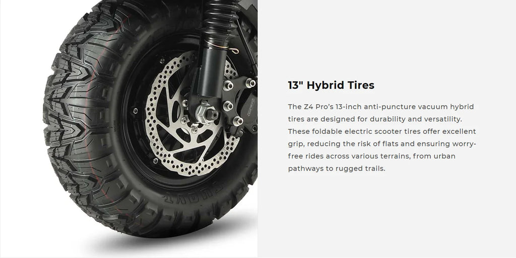 TEEWING Z4 Pro 8000W E-Scooter 13" Fat Tire