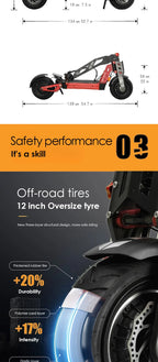 HEZZO F9 8000W Dual Motor E-Scooter