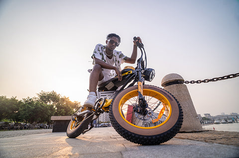 HAPPYRUNE G100 2000W Fat Tire E-Bike