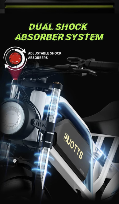 DUOTTS N26 26" Dual Motor Dirt Bike