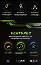 DUOTTS N26 26" Dual Motor Dirt Bike