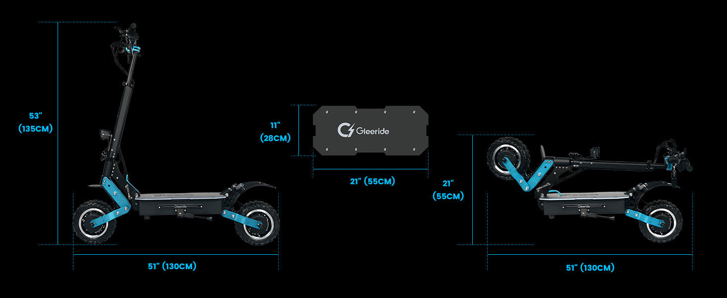 GleeRide H5 Off-Road E-Scooter