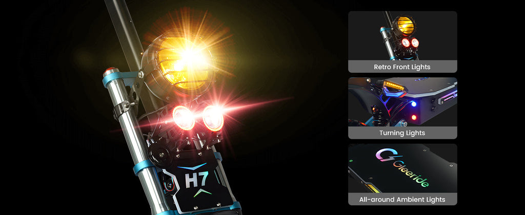 GleeRide H7 Off-Road Dual Motor E-Scooter