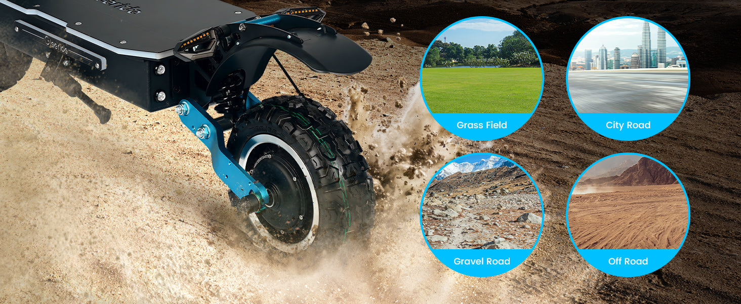 GleeRide H7 Off-Road Dual Motor E-Scooter