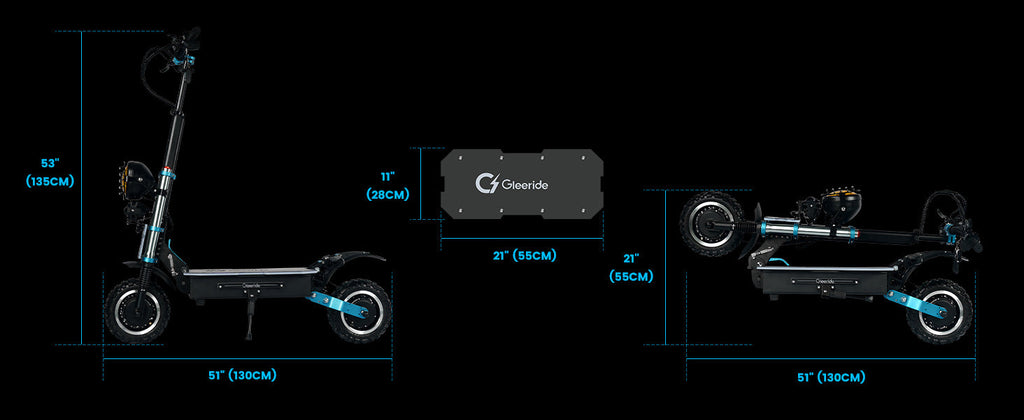 GleeRide H7 Off-Road Dual Motor E-Scooter