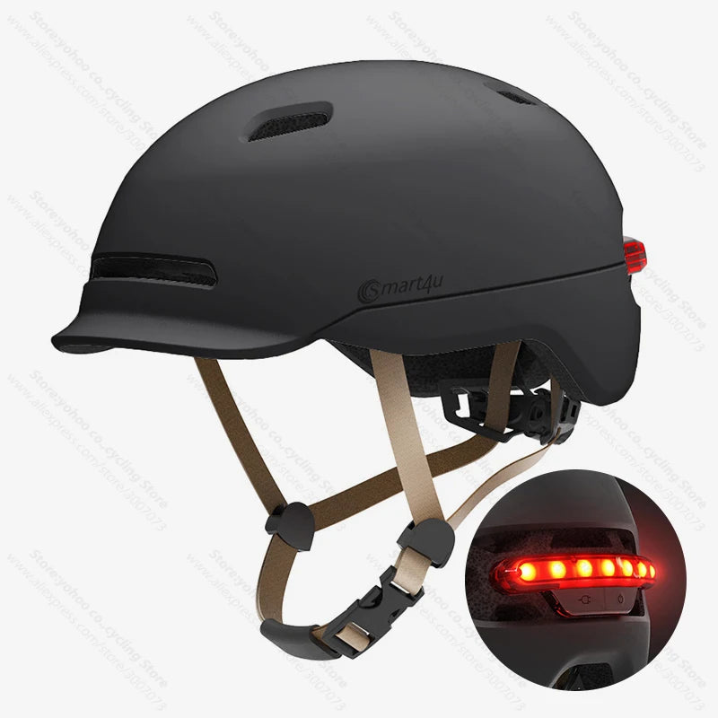 Smart4u Cycling Tail Light Led Road Electric Bike Helmet