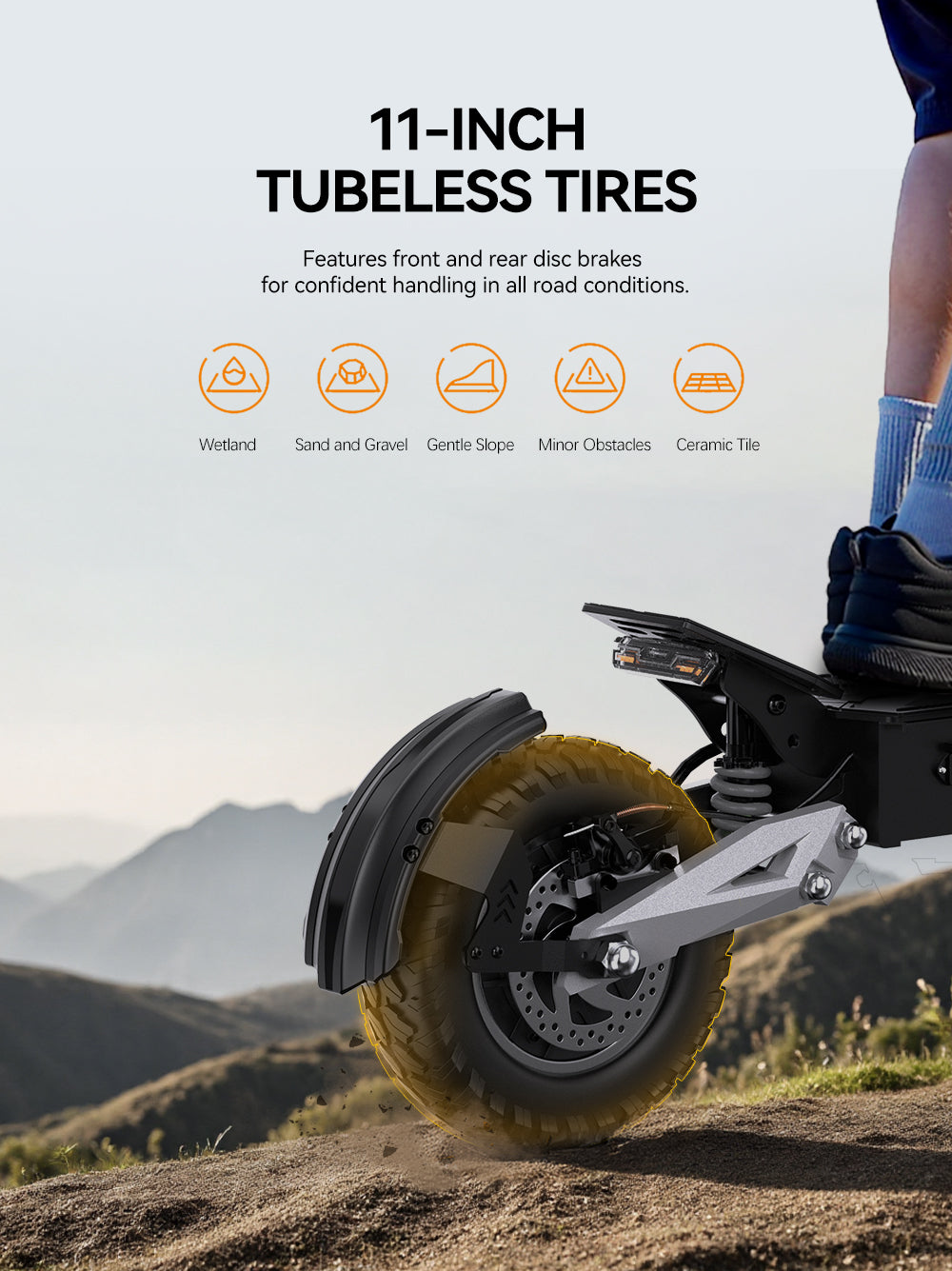 OOTD T10 All-Terrain E-Scooter