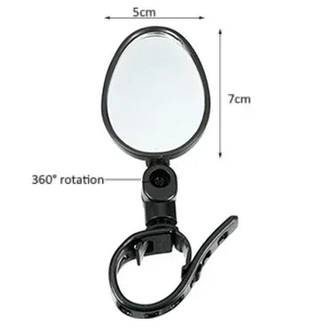Adjustable Handlebar Rearview Mirror