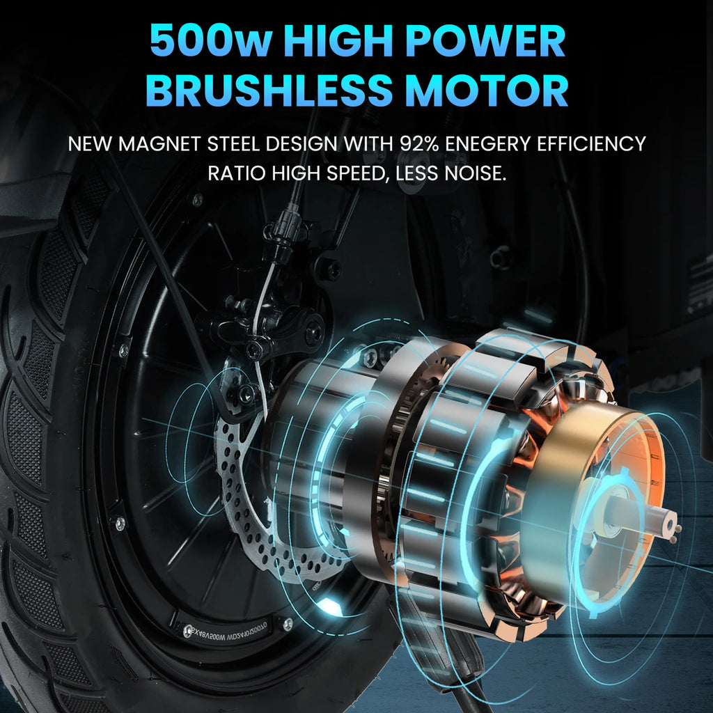 A9 48V Motorcycle Style E-Bike