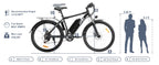 HUZ 1000W 26" Mountain E-Bike