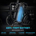 A9 48V Motorcycle Style E-Bike