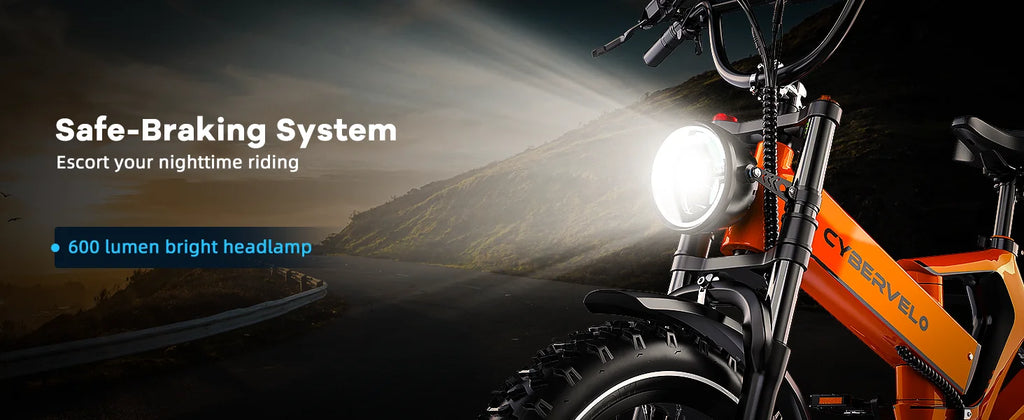 Cybervelo EK6 Peak 2000W Folding Electric Bike