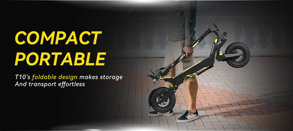 OOTD T10 500W 11" Folding E-Scooter