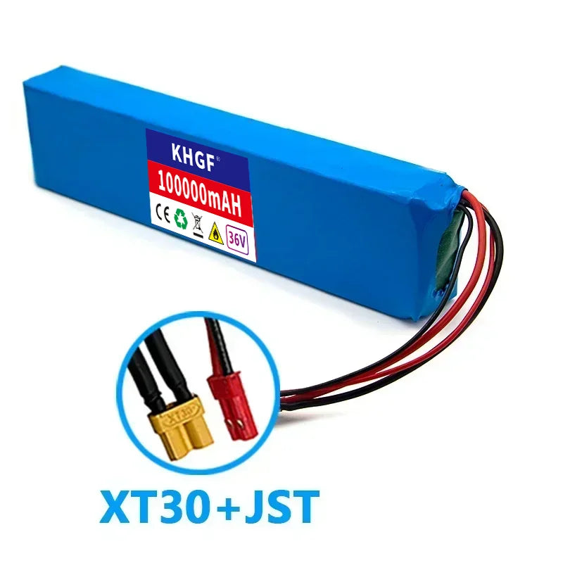 2024 Upgrade 36V 100000mAh 10S3P 36v Electric Scooter Battery Pack