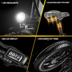 Cybervelo 48V Folding E-Bike