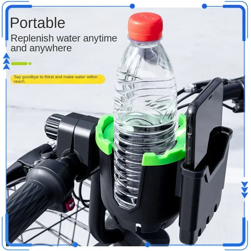 Water Bottle Holder for E-bikes & Scooters