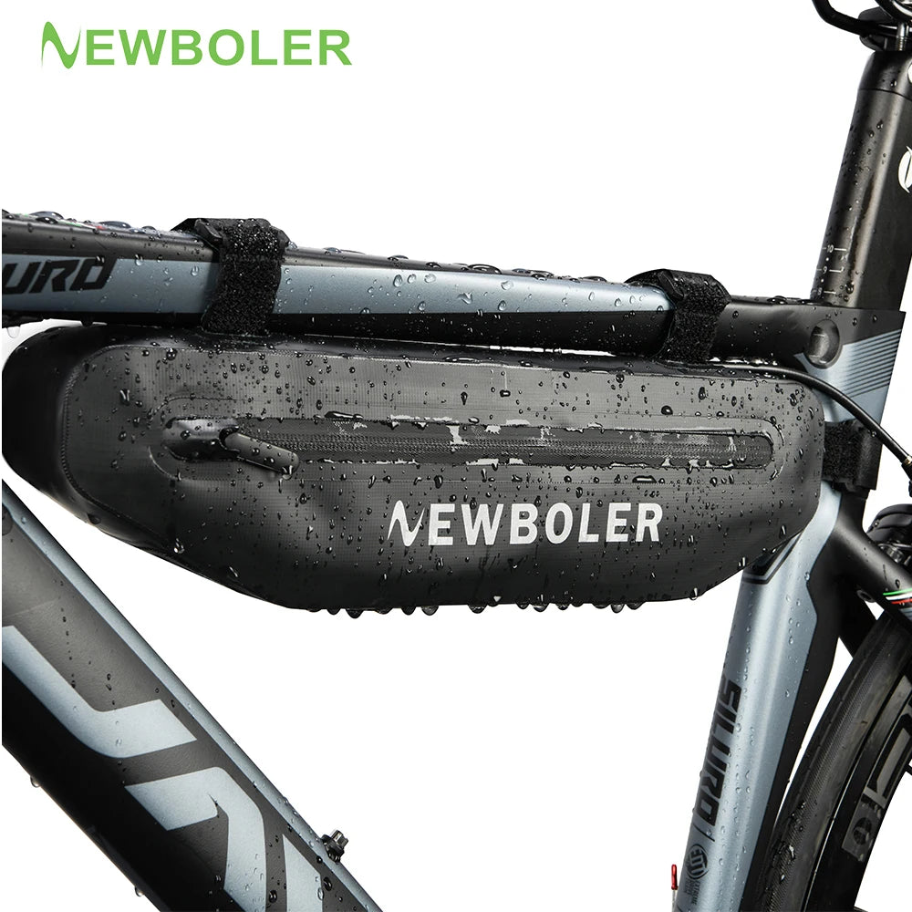 NEWBOLER Front Tube Cycling Pannier Bag