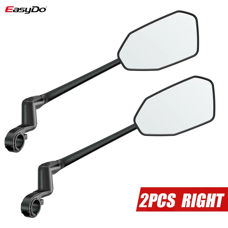 EasyDo 360° Rotatable Handlebar Mirror for Bikes & E-Bikes