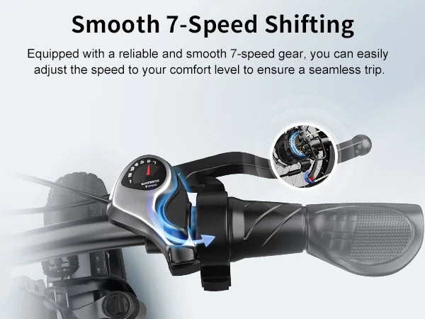 Cybervelo 48V Folding E-Bike