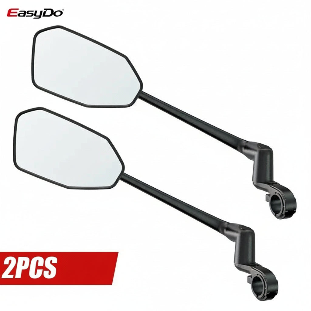 EasyDo 360° Rotatable Handlebar Mirror for Bikes & E-Bikes