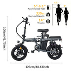 EOEOTwo 600W Folding Commuter E-Bike
