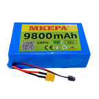 9800mAh 36V 10S2P lithium battery 18650 800W 37V 42V Electric scooter Battery