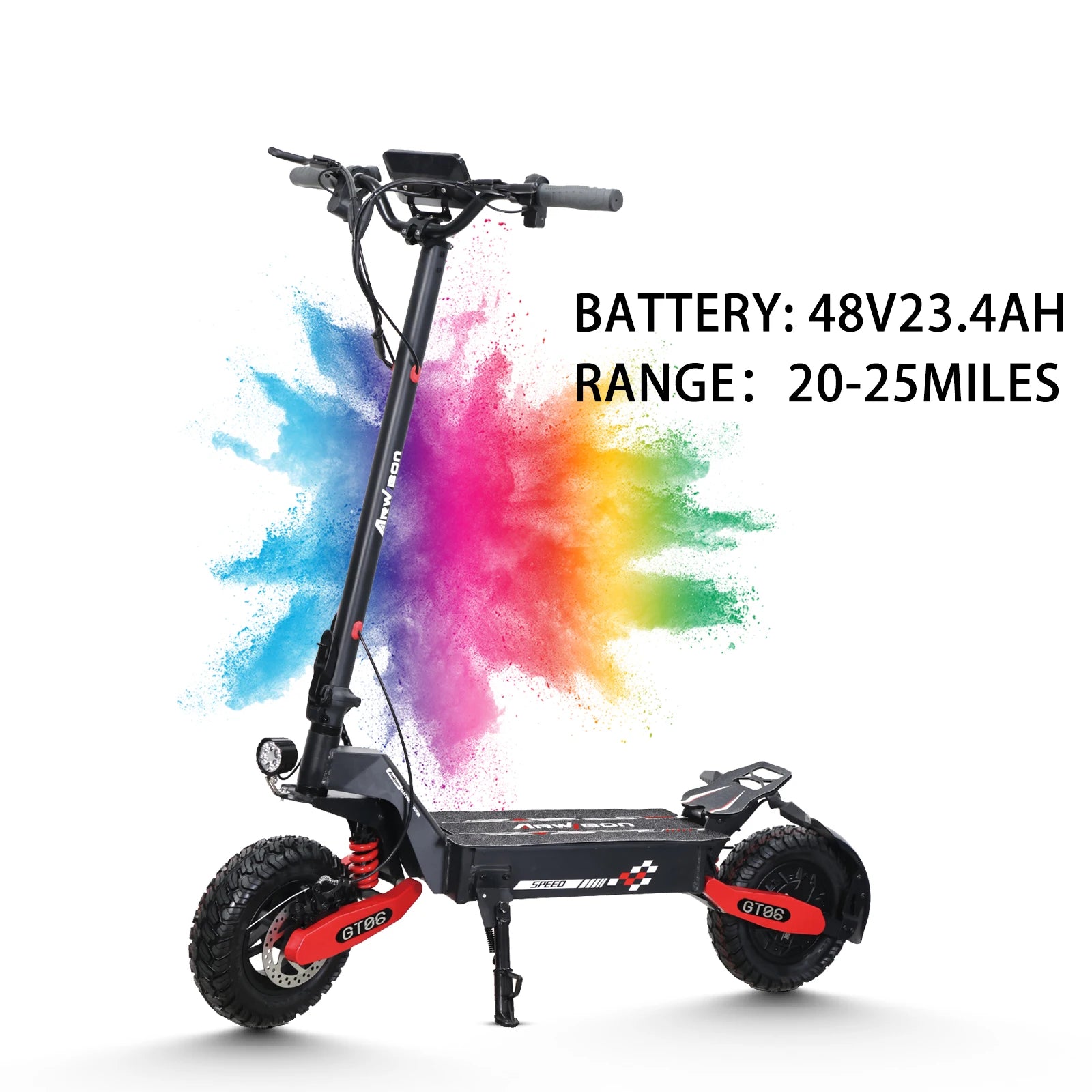 Arwibon GT06 1200W Foldable E-Scooter