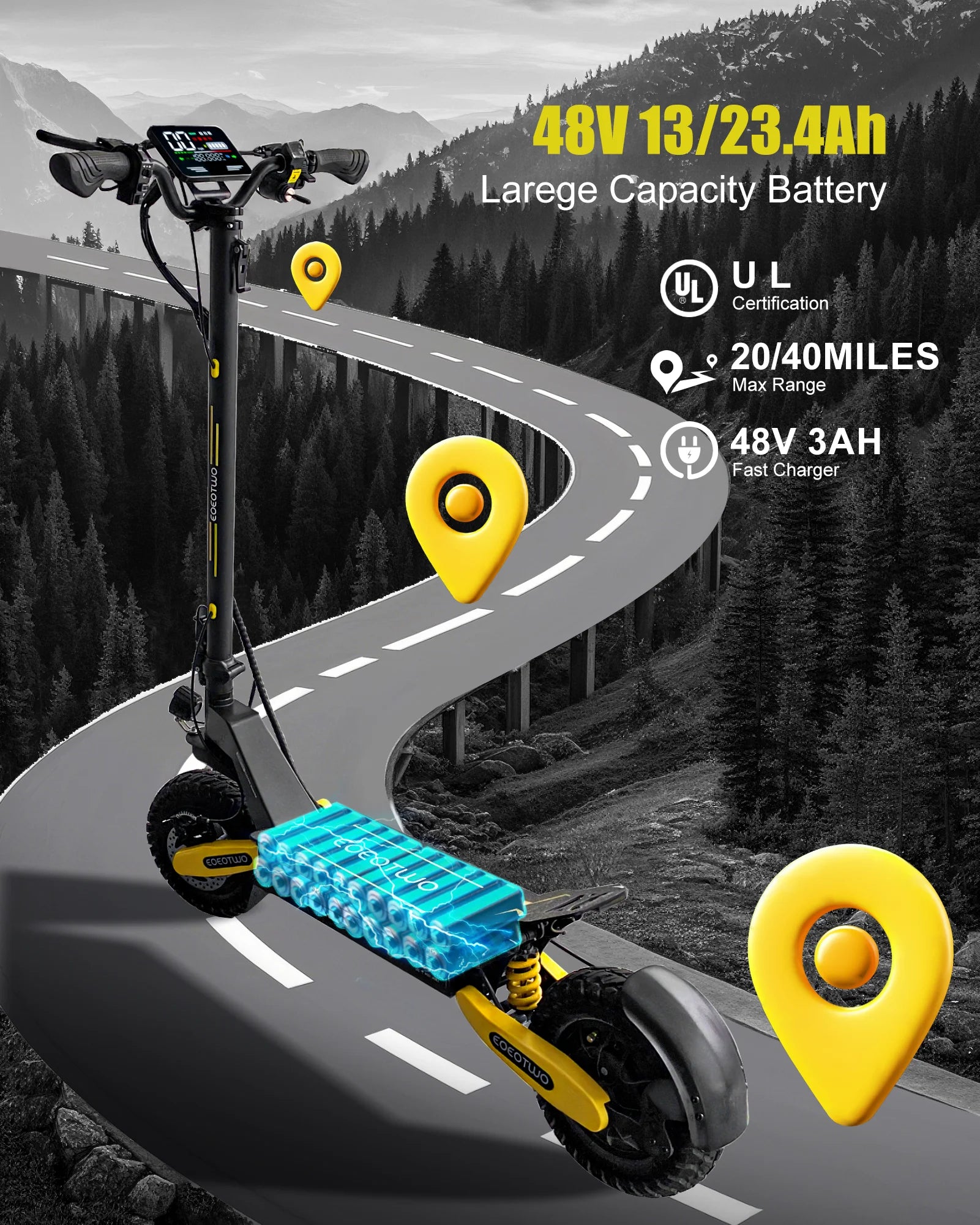 EOEOTWO GT06 Electric Scooter