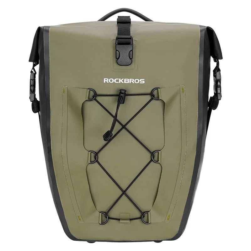 ROCKBROS 25L Waterproof Rear Rack Travel Bag for Bikes