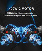 DriveTron DT10 Dual Motor E-Scooter