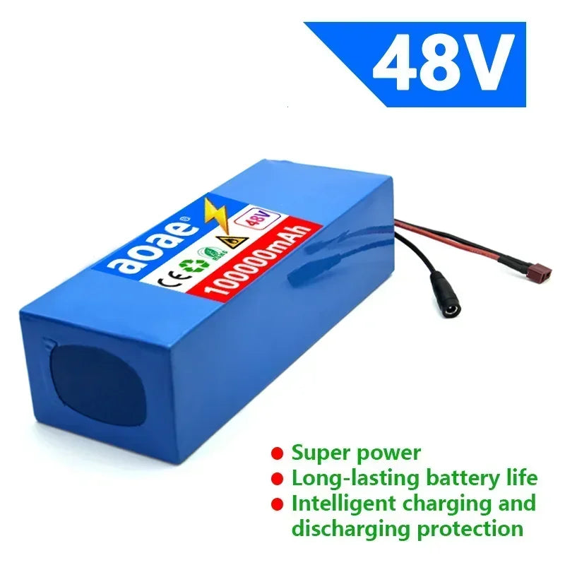 Original 48V 100Ah 13s6p Lithium Battery Pack 48v 100Ah 2000W