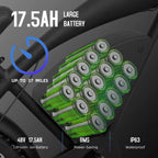 Kenda 48V All-Terrain Fat Tire E-Bike