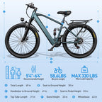 Kenda 500W Adult Electric Bike 24"/26"