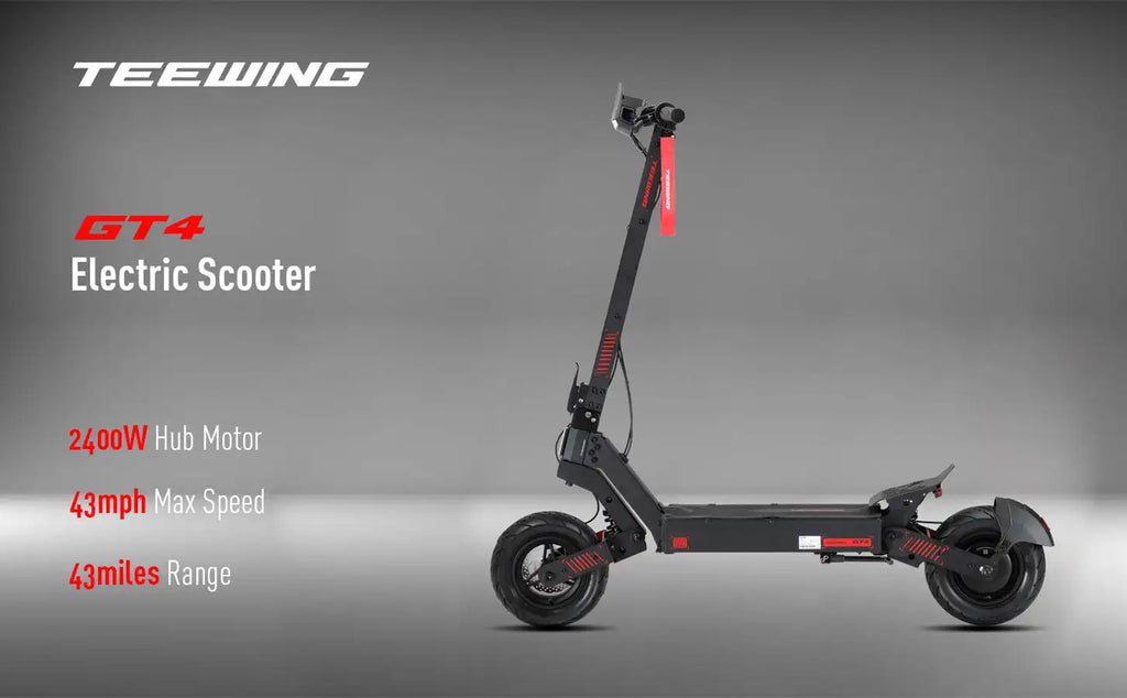 TEEWING GT4 2400W E-Scooter 11" Fat Tire