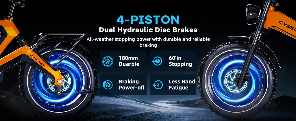 Cybervelo EK6 Peak 2000W Folding Electric Bike