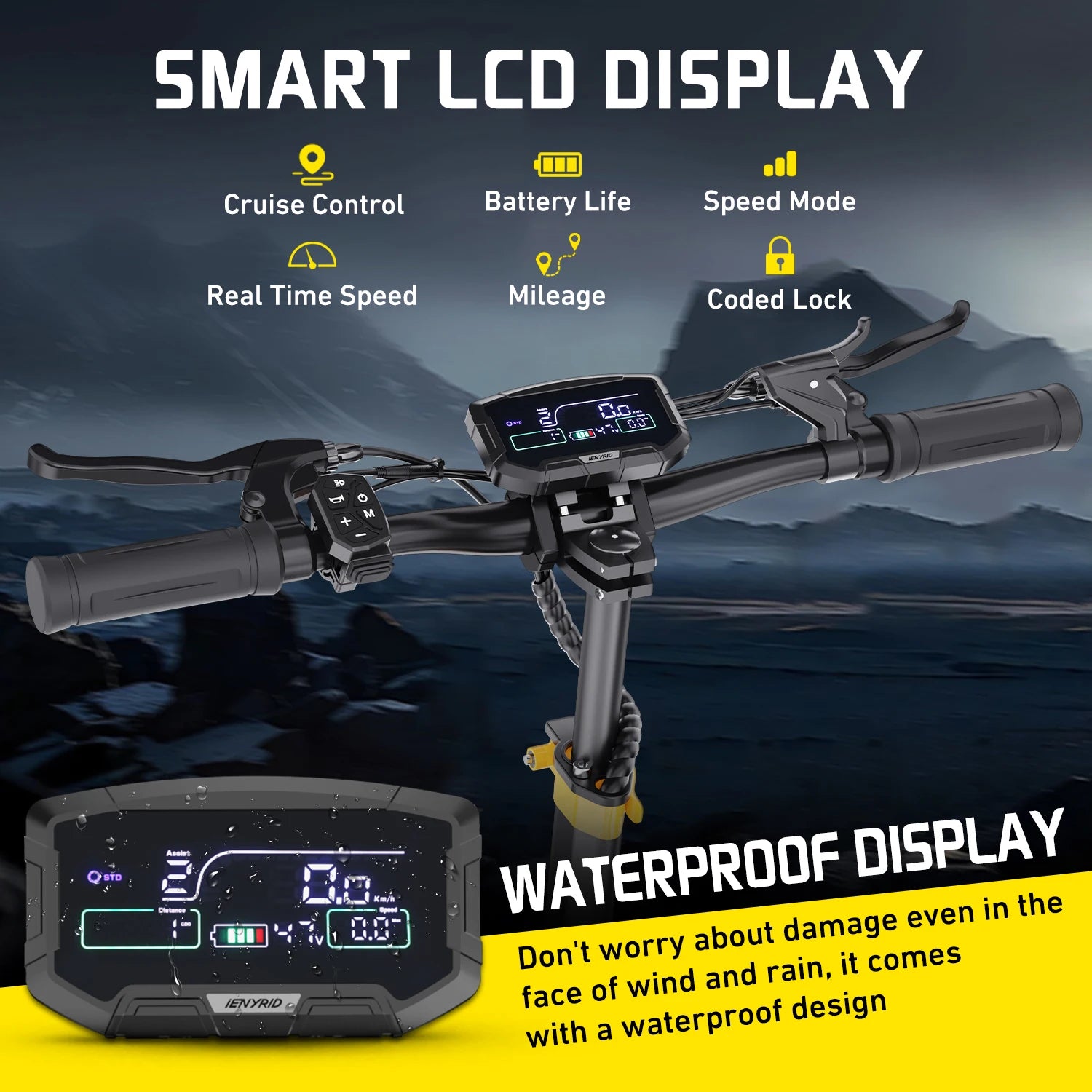 IENYRID IE-ES1 Foldable Electric Scooter