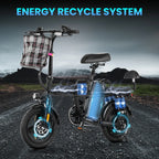 A9 48V Motorcycle Style E-Bike