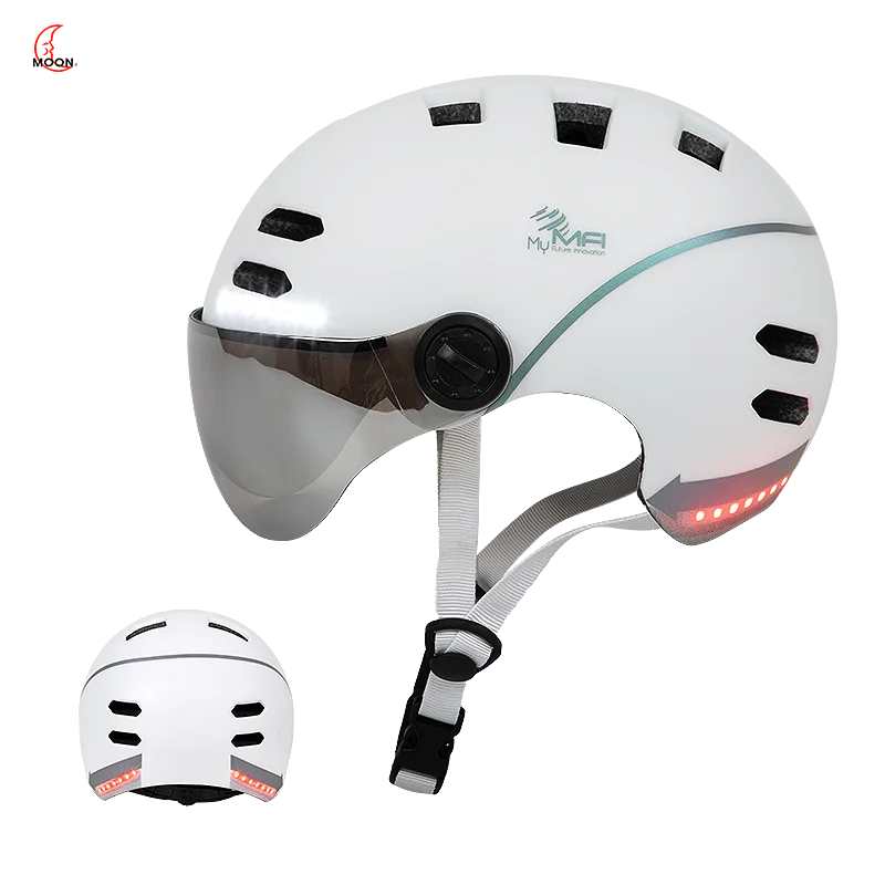 Smart Cycling Rear LED Signal Helmet