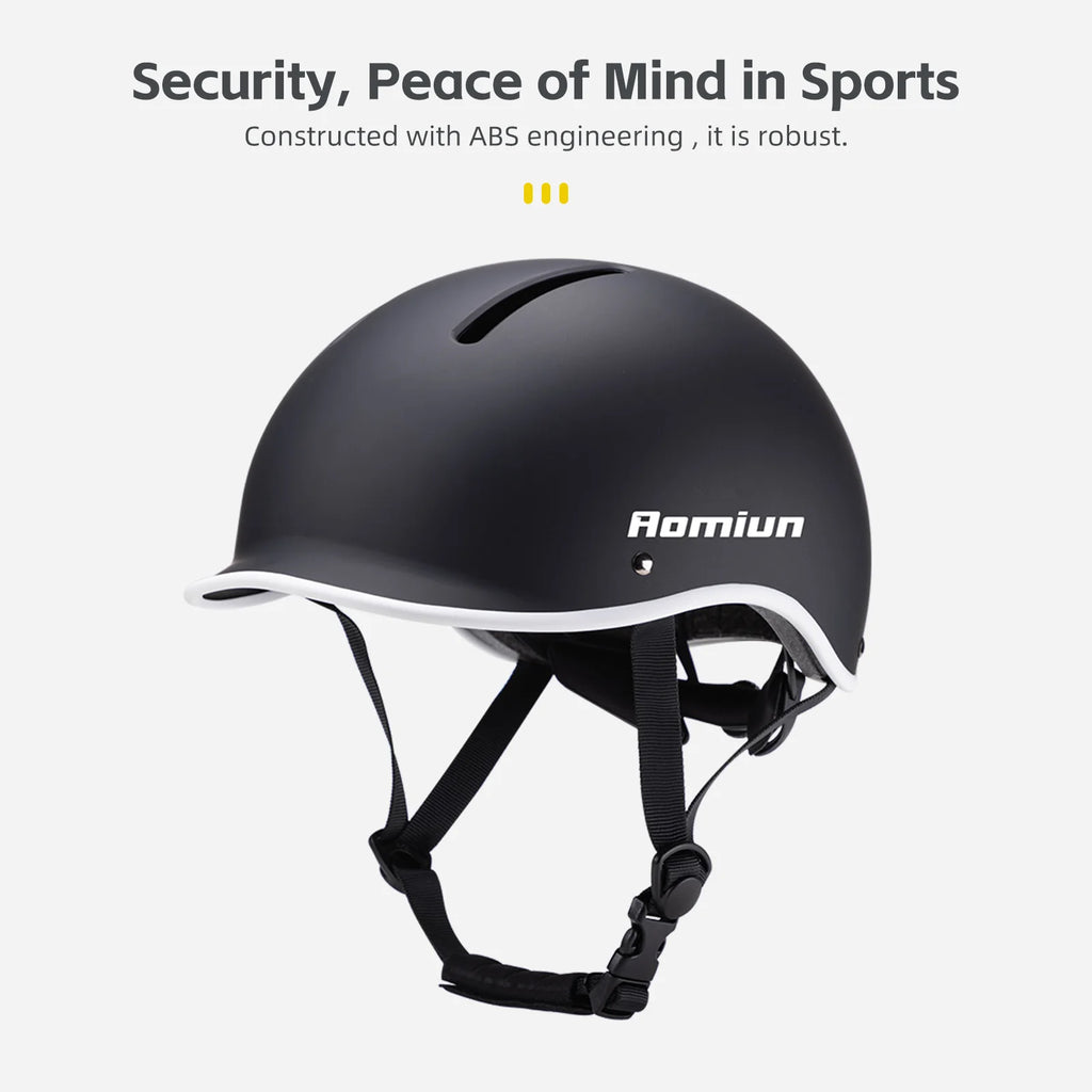 Romiun Built-in Battery Electric Scooter Helmet